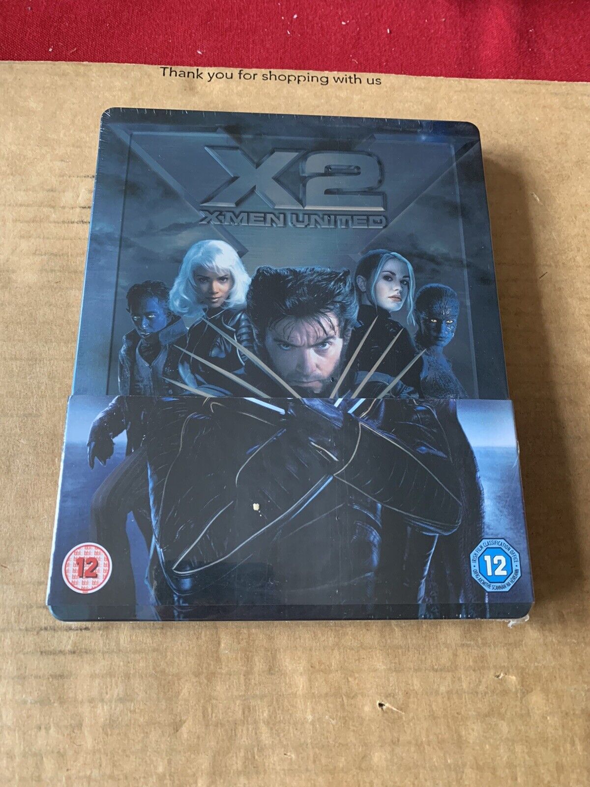 X2 : X-MEN UNITED - UK EXCLUSIVE BLU RAY STEELBOOK - NEW & SEALED Tanie, wybuchowe kupowanie