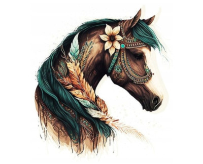 Horse Essbar Pferd Party Tortenaufleger Torte  Geburstag Zuckermasse + TEXT