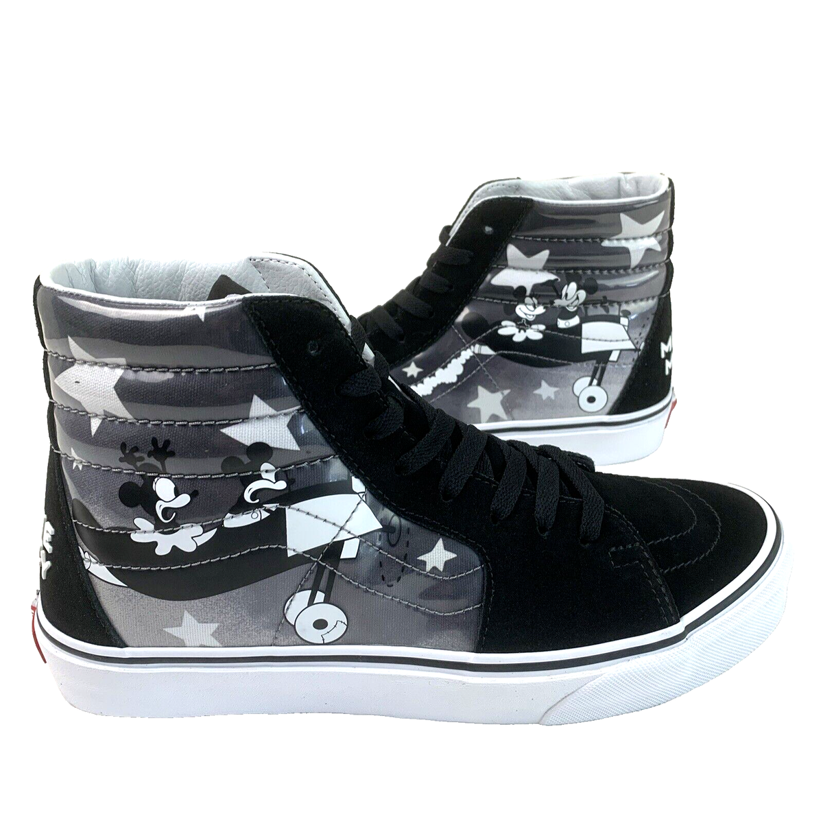 Vans x Disney Mickey Mouse Mens Size Plane Crazy Sk8-Hi Sneakers
