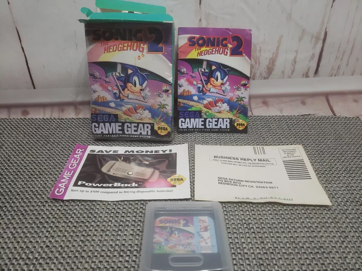 Sonic the Hedgehog 2 - Sega Game Gear 