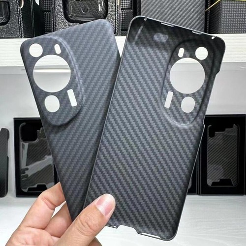 Coque fine antichoc pour Huawei P60 Pro/P60 Art coque arrière en fibre de carbone véritable - Photo 10 sur 28