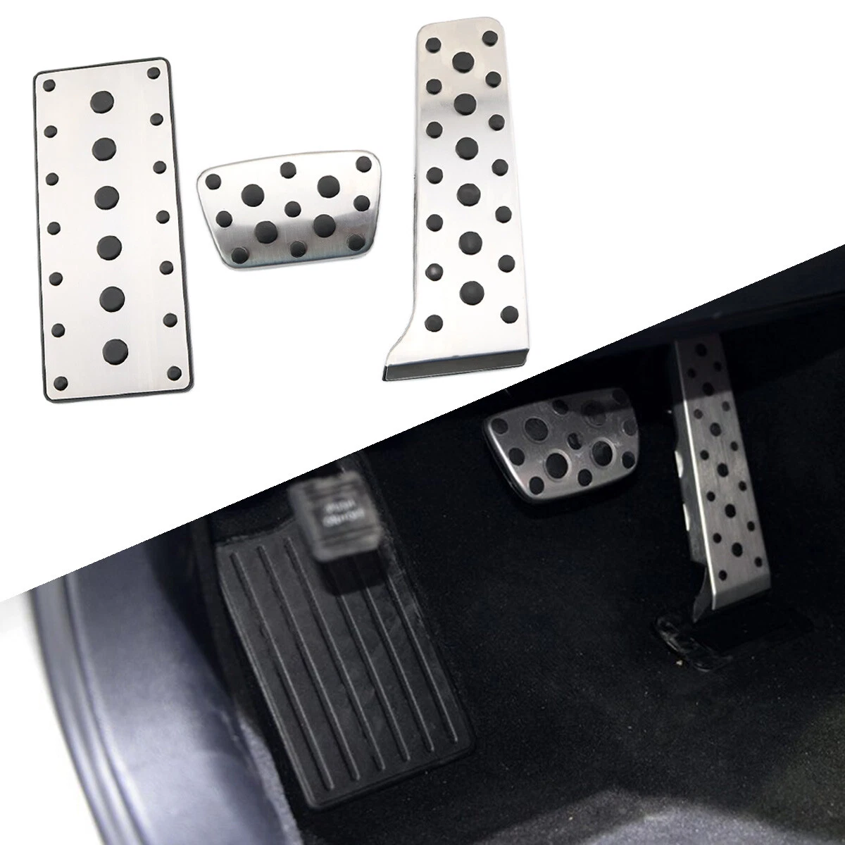 AT Brake Gas Footrest Pedal Parts Cover For Lexus RX200T RX350 RX450H 2015-2021