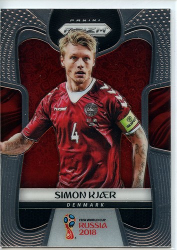 2018 Panini Prizm World Cup Soccer Base #261 Simon Kjaer - Denmark Qty