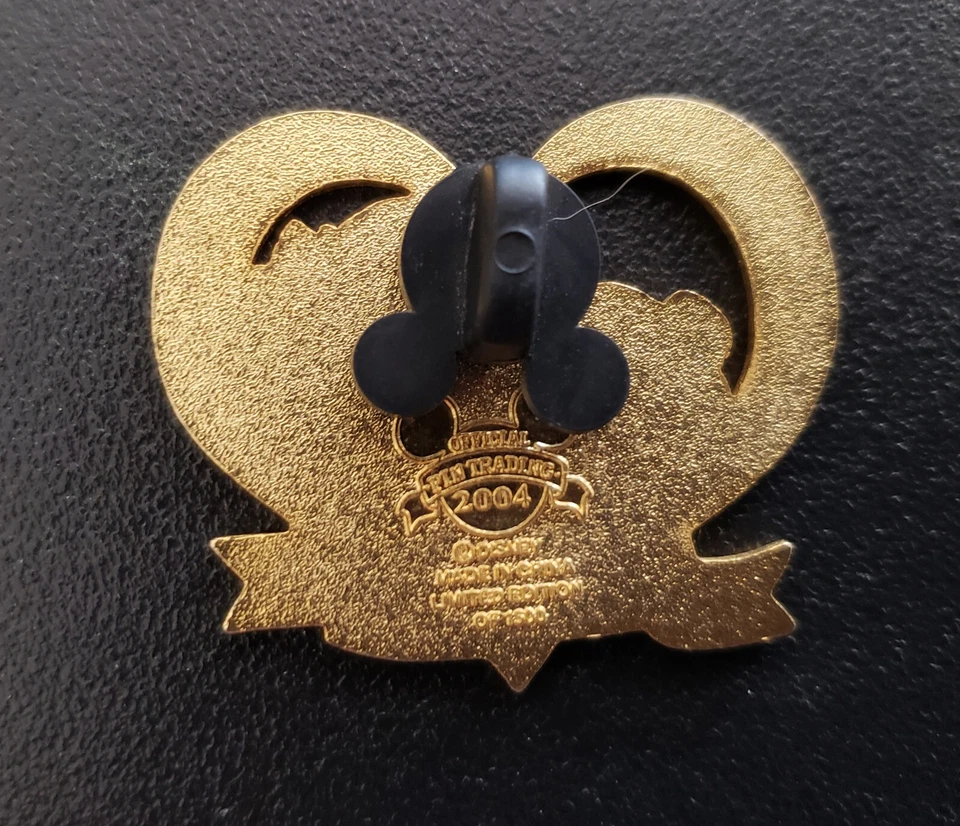 DLR - Pin Corazón de San Valentín (Bella y la Bestia) LE 1500 Foto 2 de 2