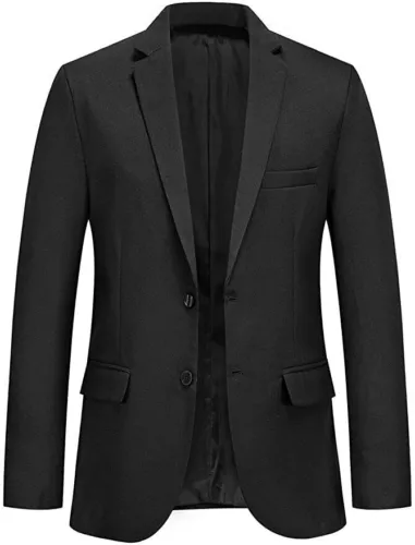 Herren Neu Regular Fit 2 Knopf Maßgeschneidert Business Blazer Leichte Jacke Anzüge - Bild 6 von 31