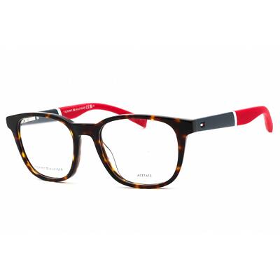 Tommy Hilfiger Men's Eyeglasses Havana Plastic Full Rim Frame TH 1907 0086 00