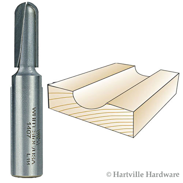 1 2 inch round nose router bit