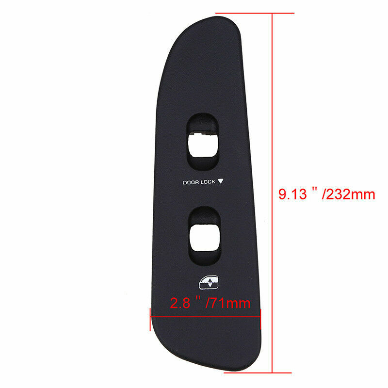 Dodge Durango Window Switch Power Window Master Control Switch &amp; Bezel Set For 2002-2005 Dodge Ram - Direct Replacement Switch Bezel