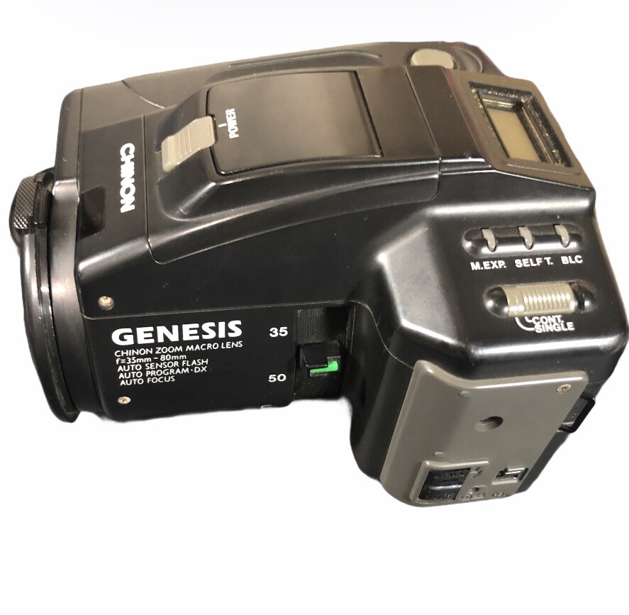 Chinon Genesis 35mm Camera 35-80mm Chinon Zoom Macro Lens. | eBay