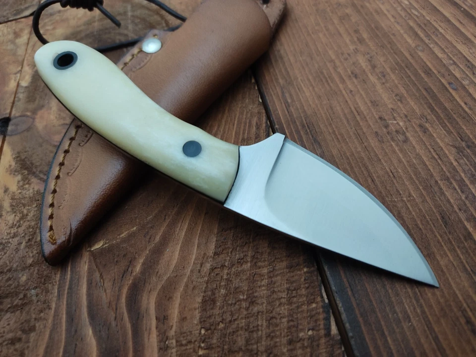 Custom Handmade 80crv2 H.C Steel EDC Knife Camping Outdoor Skinner Hunting Knife - Image 4 of 4