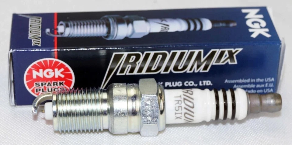 8PCS IRIDIUM IX SPARK PLUGS TR5IX 7397 FOR NGK FORD GM CADILLAC CHEVROLET US Foto 3 de 4