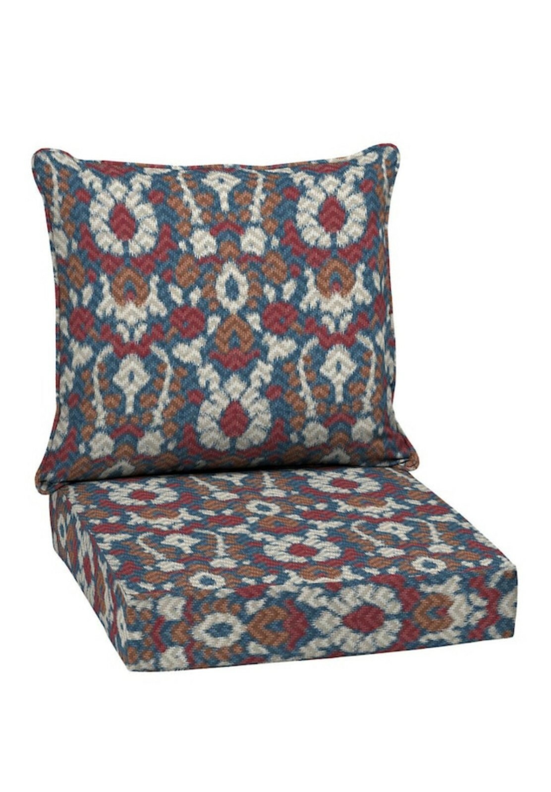ikat seat cushions