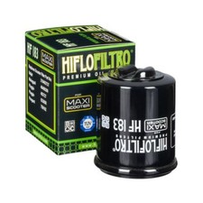 Hiflo HF183 Oil Filter to fit Piaggio 125 Vespa ET4 (Leader Engine) 2000-2005