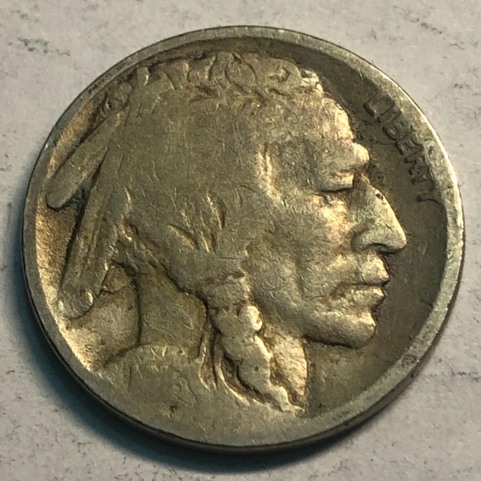 1916-S G-VG Indian Head BUFFALO NICKEL. #n4 - Image 2 of 4