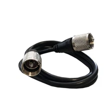 RG58A/U PL-259 Coax Cable Jumper 3FT for HAM Radio Antenna Analyzer SWR Meter