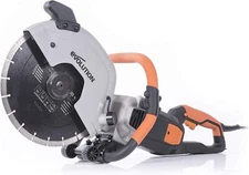 Evolution Power Tools R300DCT 12 in Concrete Saw Aka Circular Saw, Angle Grinder