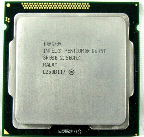Intel Pentium Dual-Core G645T Processor 2.5GHz SR0S0 LGA 1155/Socket H2 CPU - Image 2 of 4