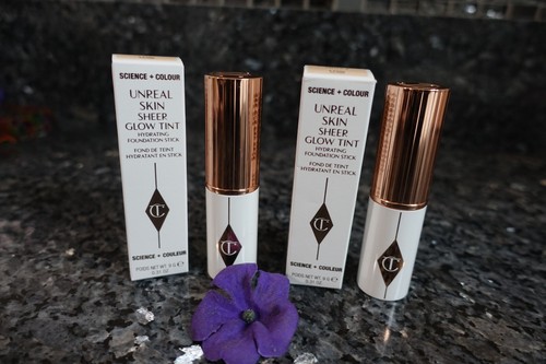 Charlotte Tilbury unreal skin sheer glow tint foundation stick new in box select - Picture 3 of 6