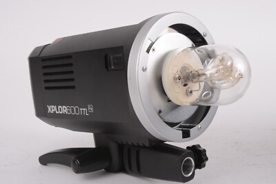 Flashpoint XPLOR 600 TTL R2 Strobe Flash Unit w/Accessories TESTED #T-7F22N