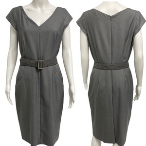calvin klein belted sheath dress