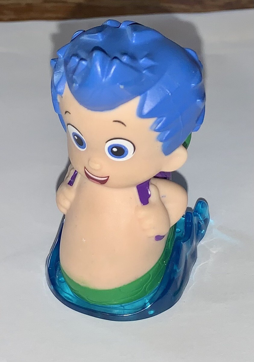 Fisher Price Bubble Guppies GIL Roller Ball Toy Figure 3” Tall - Main Image
