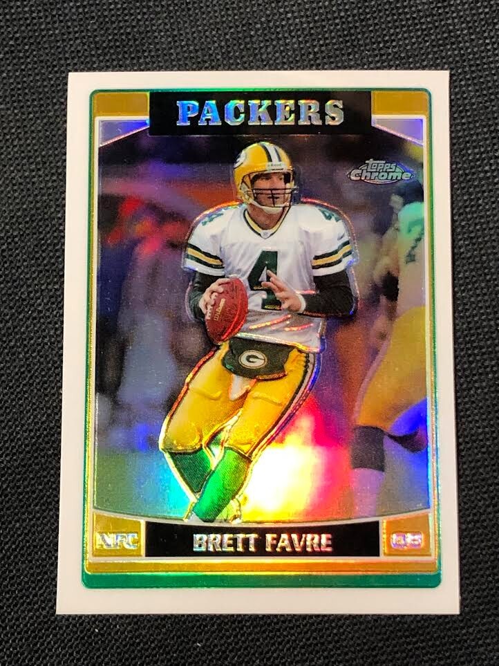 2006 Topps Chrome Refractor SP Parallel #159 Brett Favre