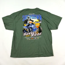 ATV Showdown Sunset Ridge Motorsports Men's Size 3XL 4-Wheeler Green T Shirt