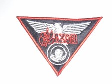 Saxon Wheels Of Steel Embroidered Patch