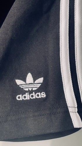 MENS ADIDAS ORIGINALS SUMMER 3 STRIPES COTTON SWEAT SHORTS , L, M - Picture 5 of 25