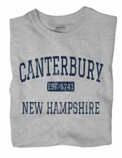 Canterbury New Hampshire NH T-Shirt EST