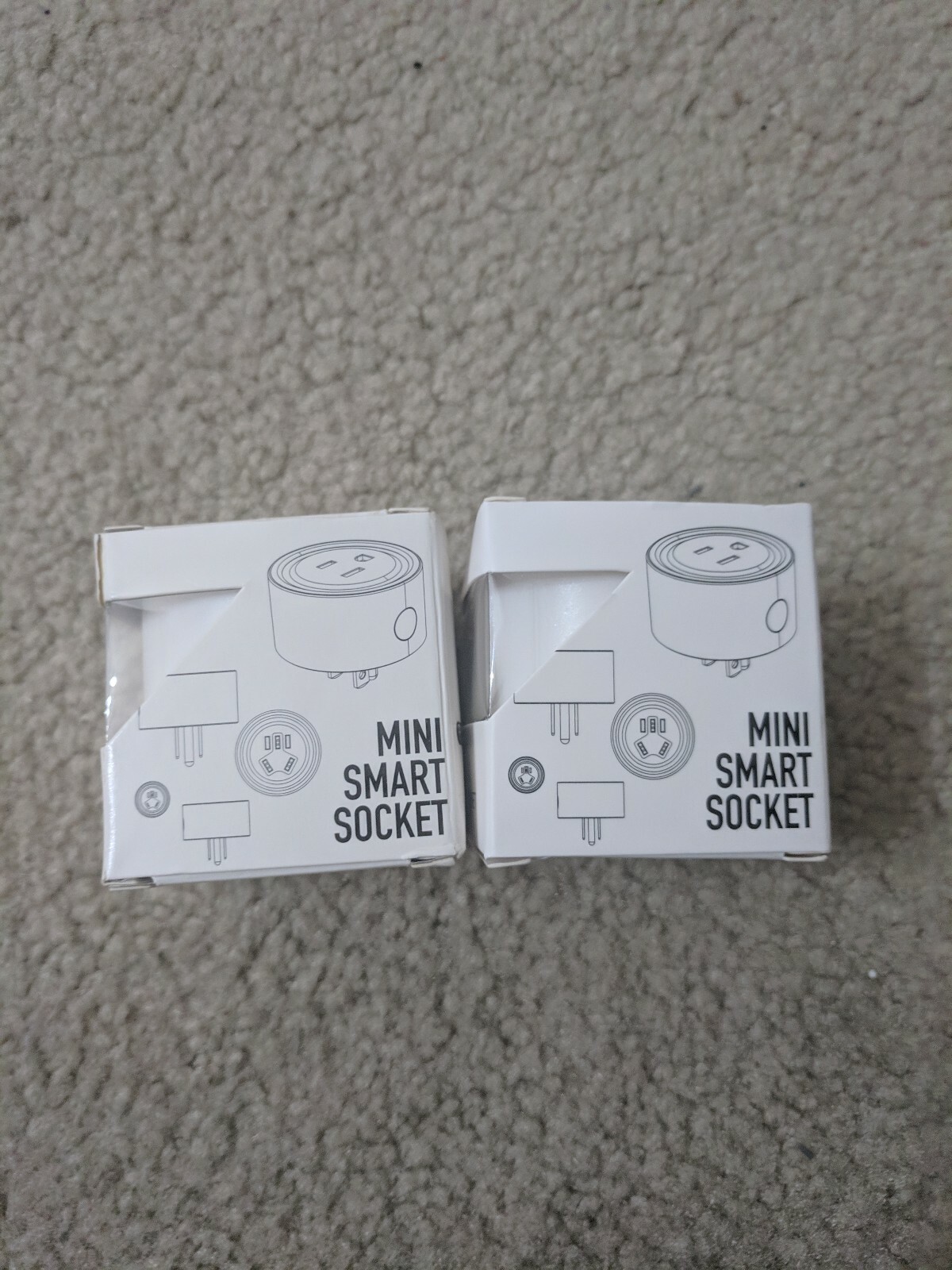 Smart Plug 2 Pack WiFi Enabled Mini Socket Compatible With Amazon Alexa Google-image