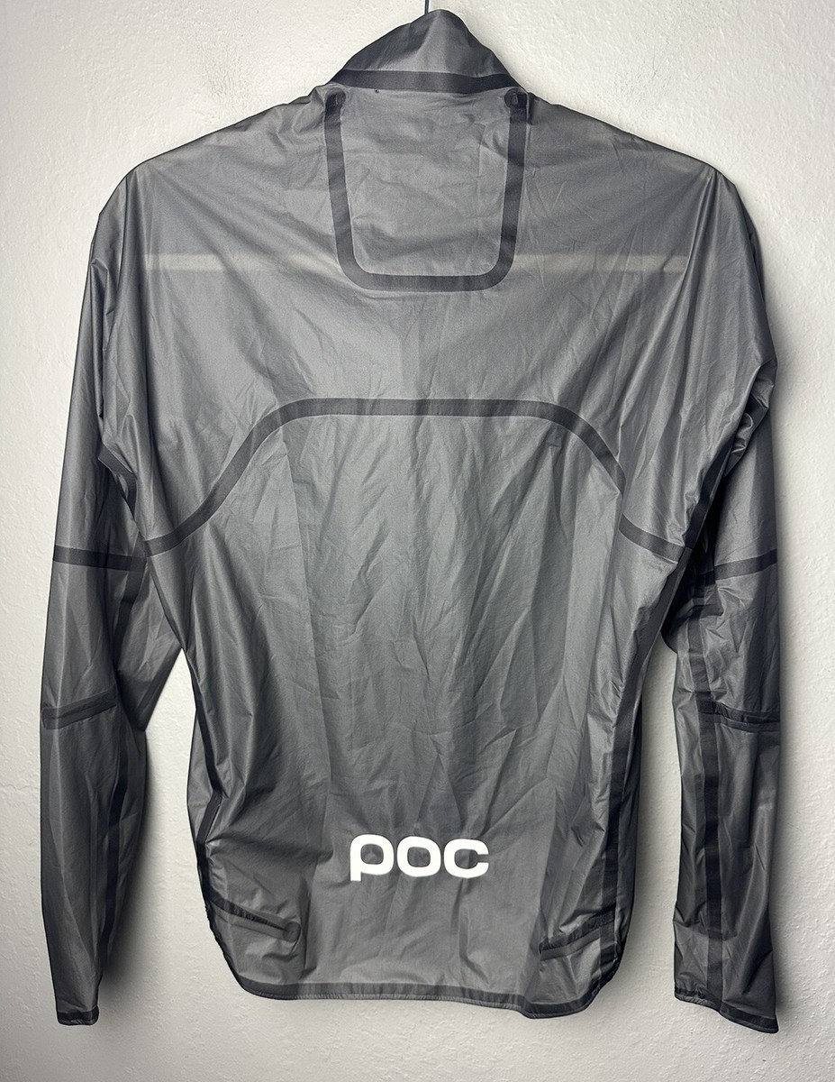NWT POC The Supreme Rain Jacket Jacket Size XS Sylvanite Gray | eBay