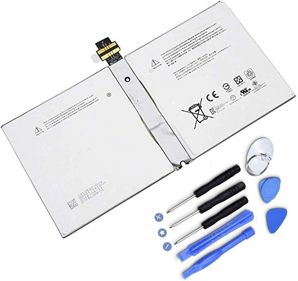 Batterie De Rechange DR. BATTERY Pour Microsoft Surface Pro 4 - Compatible G3HTA027H/DYNR01 - 7,5V 5087mAh - 2