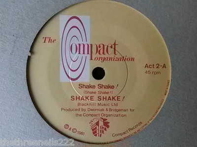 VINYL 7'' SINGLE - SHAKE SHAKE! - SHAKE SHAKE! - ACT2A