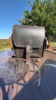 Saddleback Leather Squared Backpack (Tank) - Dark Coffee Brown