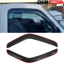Fits 93-11 Ford Ranger Standard Cab In Channel Window Visors Rain Deflector 2PCS