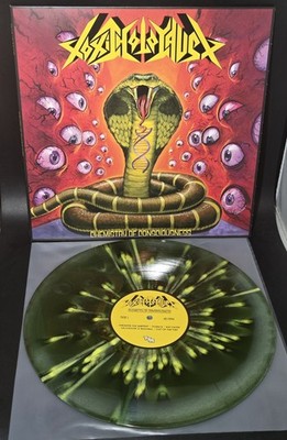 TOXIC HOLOCAUST Chemistry of Consciousness Merge/ Splatter Vinyl (Hell On Earth)