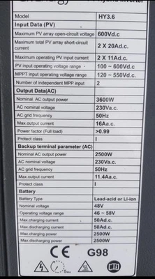GivEnergy Gen 1 3.68kw Hybrid Inverter g98 - Image 1 of 2