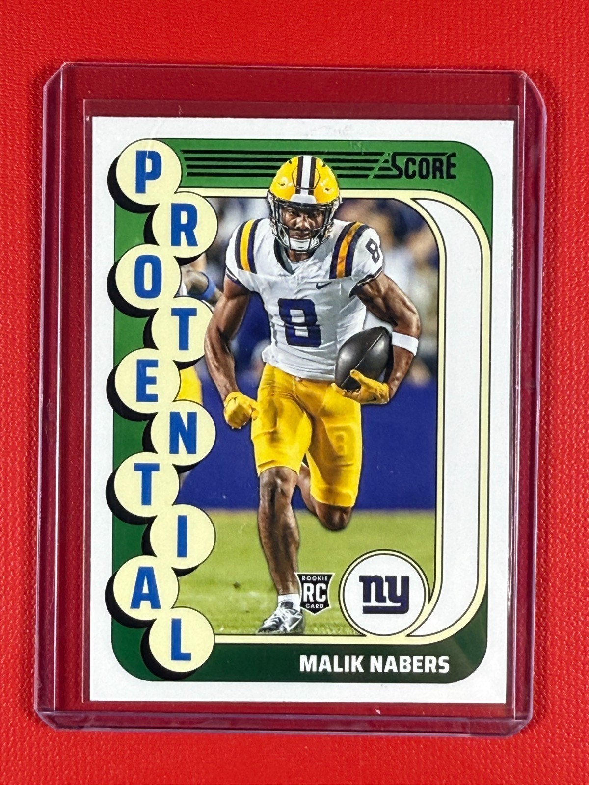 2024 Score PROtential Malik Nabers #4 (RC)