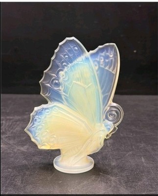 Sabino Paris Opalescent Crystal Large Butterfly  Closed Wings 6''