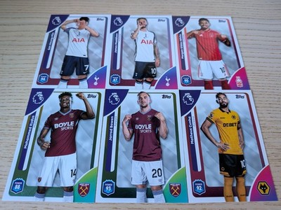 2025-26 Topps Premier League Fußballkarten 235-360 KAUFEN SIE 3 ERHALTEN SIE 9 GRATIS
