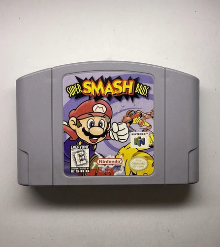 Super Smash Bros. (Nintendo 64, 1999) - Authentic - Cleaned And Tested