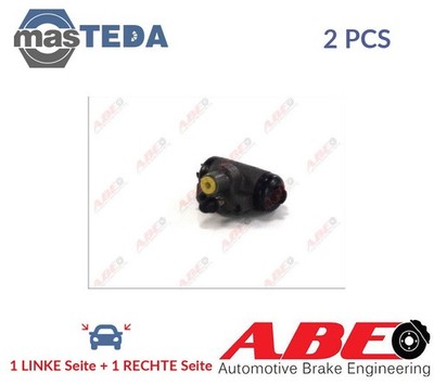 C51020ABE RADBREMSZYLINDER TROMMELBREMSE HINTEN ABE 2PCS FÜR NISSAN TIIDA