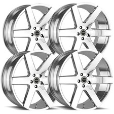 Set Of 4 Strada S60 Coda 20x8.5 6x5.5 30mm Chrome Wheels Rims 20 Inch Set Of 4 Strada S60 Coda 20x8.5 6x5.5 30mm Chrome Wheels Rims 20 Inch