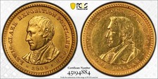 1905 Lewis and Clark Commemorative Gold One Dollar G$1 PCGS AU Detail - Cleaned