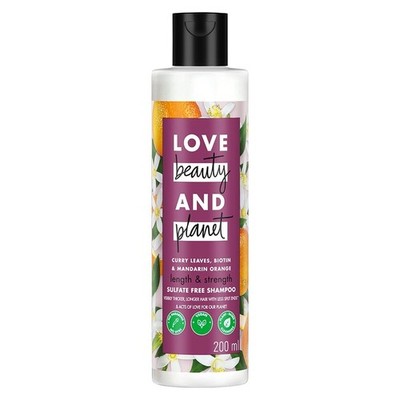 Love Beauty And Planet Curry Leaves|Biotin & Mandarin Paraben & Sulfate Free200g