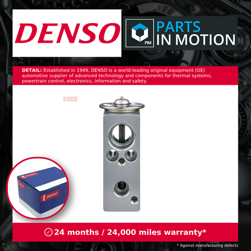 Air Con Expansion Valve fits FIAT PANDA 1.3D 2016 on AC Conditioning Denso New - 第 1/7 張圖片