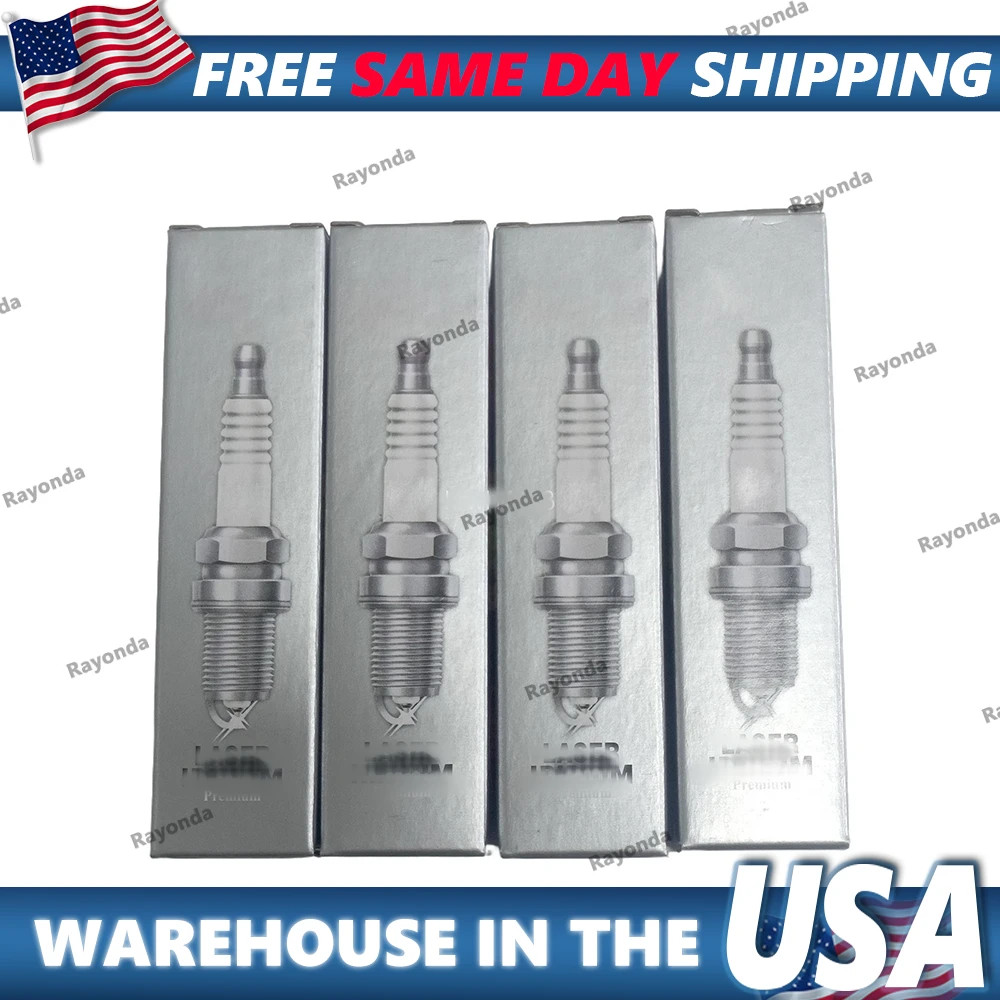 Set of 4PCS For Mazda CX-30 CX-5 NGK 94124 Laser Iridium Spark Plugs ILKAR7L11