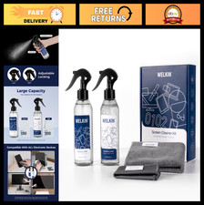 Screen Cleaner Spray Kit 500ml - Mist  Gel for TV, Laptop, Phone - 2 Sprayers,