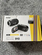 Vivitar DVR-910  Compact Digital Video Recorder Black - Fully tested and working